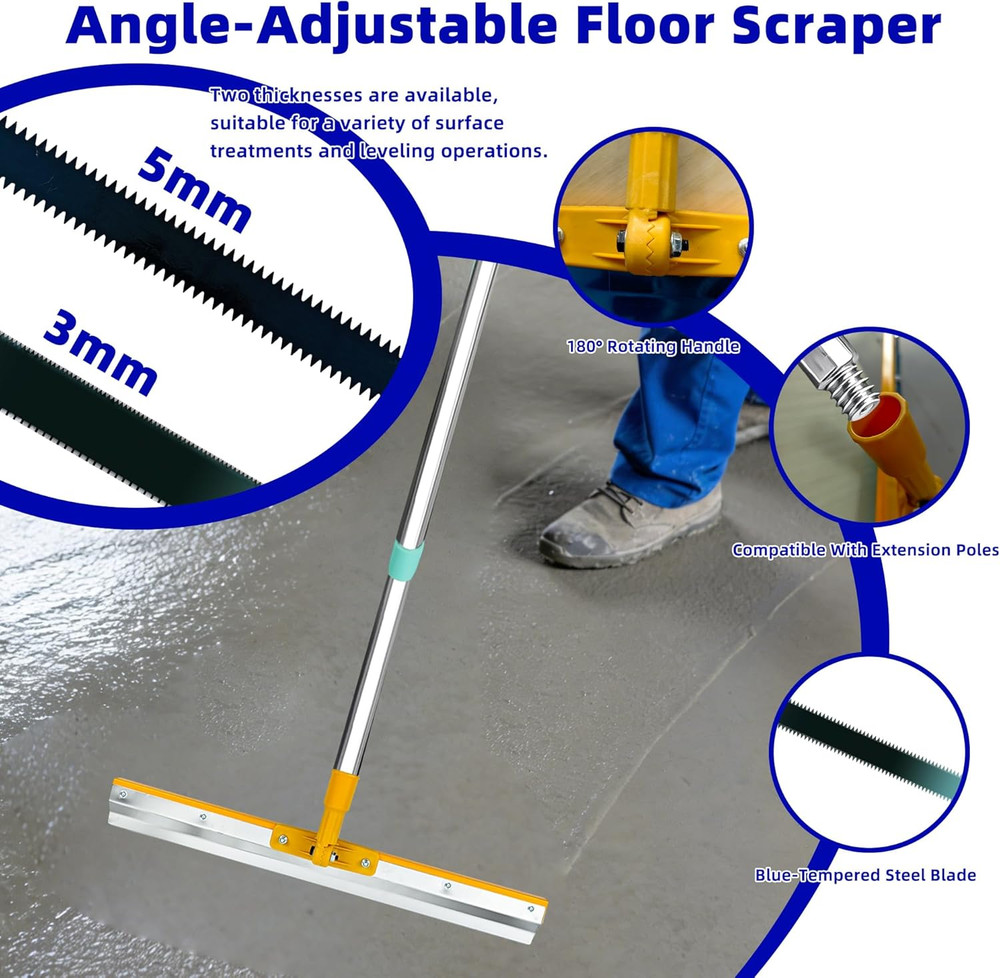 Spiked Roller for Self Leveling, Epoxy Roller Kit with Spiked Roller with Splash