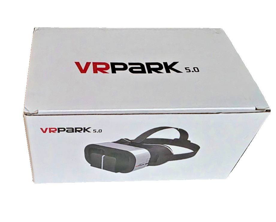 VRPARK V5 Virtual Reality Goggles Headset Black/White 3D Smartphone Adjustable