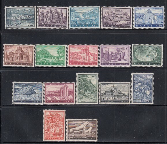 GREECE Ancient Monuments & Landscapes MNH set  *