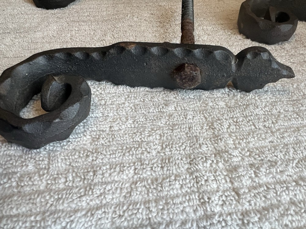 4 Cast Iron Window Shutter Ties