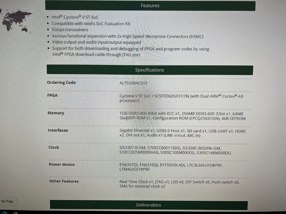 MPRESSION SODIA ALTSODIAC5ST Development Tool Evaluation board solutions