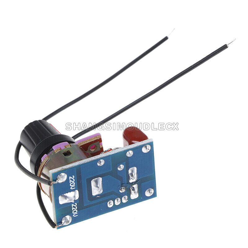100W Dimmer Module with Switch Speed Regulation 220V Dimming Control Module