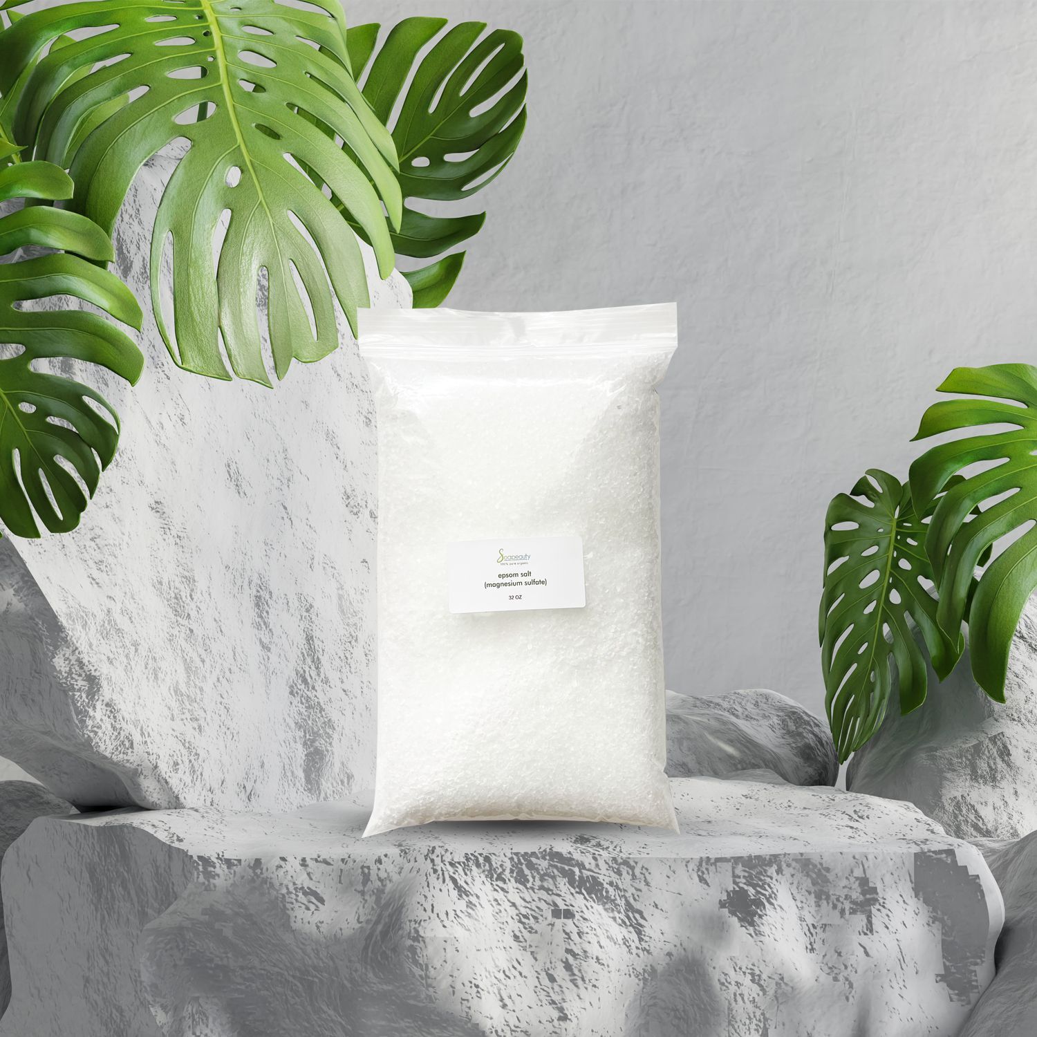 Soapeauty Epsom Salt (Magnesium Sulfate) 100% pure natural USP grade