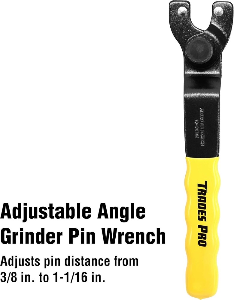 Adjustable Angle Grinder Pin Wrench - Universal Tool for Easy Grinding