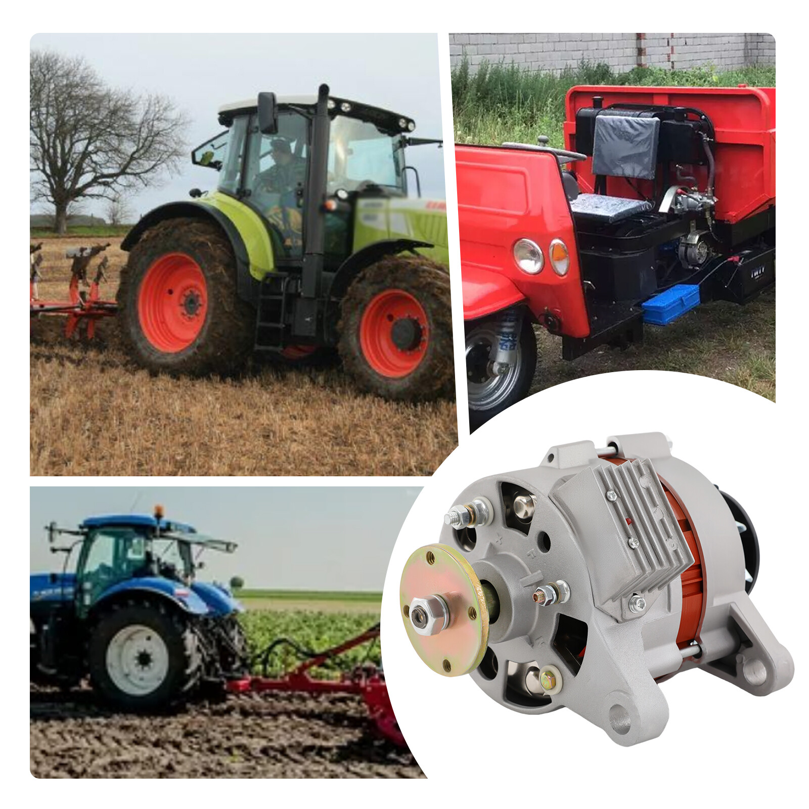 1KW PMA Permanent Magnet Generator AC Brushless Low Rpm Alternator Double Wheel