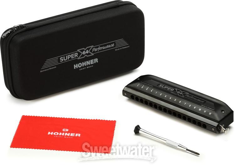 Hohner Super 64x Performance Chromatic Harmonica