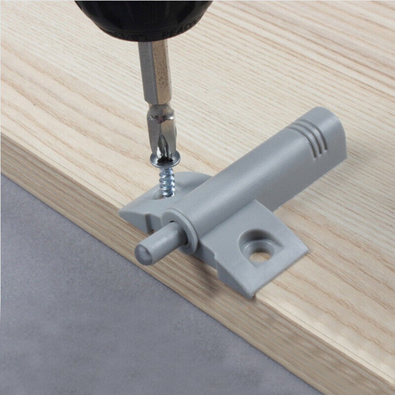 Nylon 10 Pcs Close Damper Buffer Soft Closer Kitchen Cabinet Cupboard Wardrobe