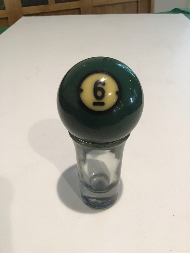 Vintage Brunswick Centennial Billard " 6 " Ball Pool One Solid Ball Part Replace