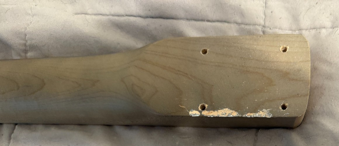 Strat Style Neck Fits EVH Bodies I have up.