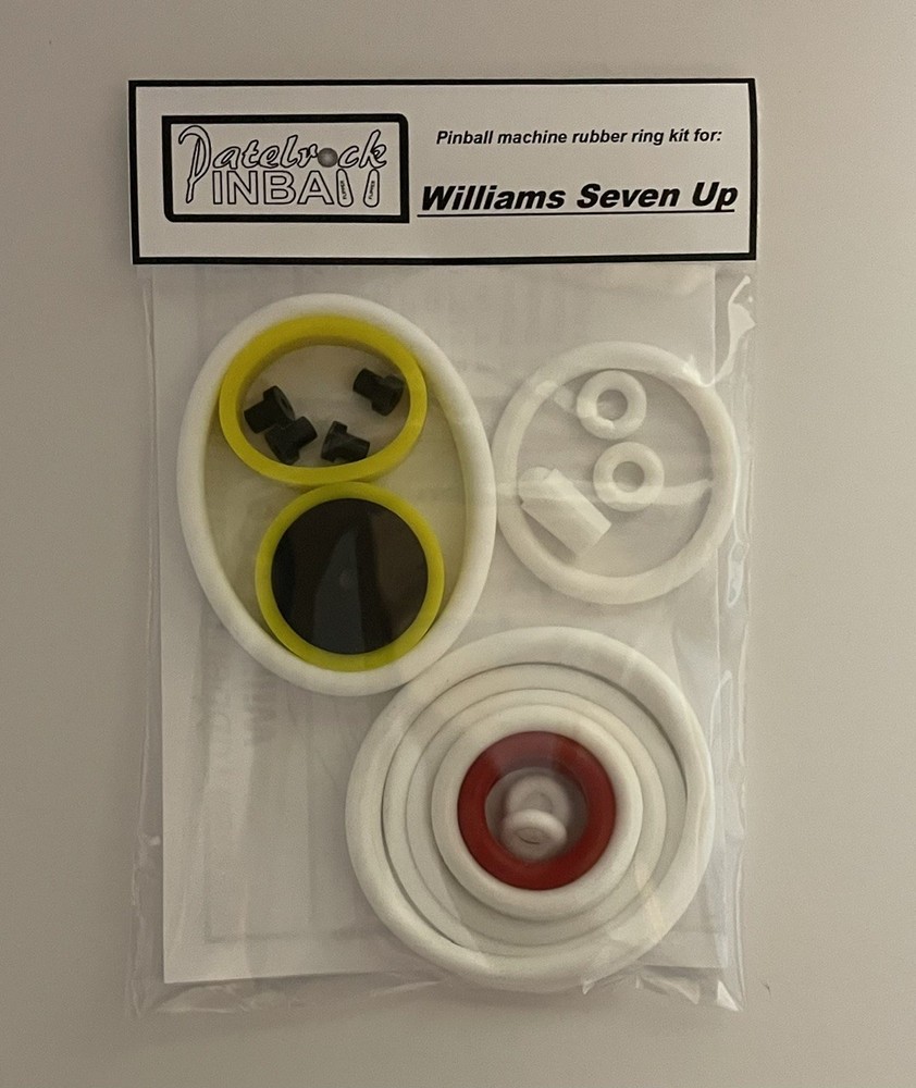 1969 Williams Seven Up Pinball Machine Rubber Ring Kit