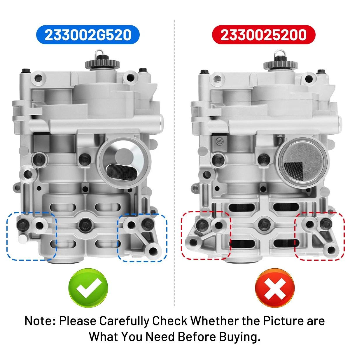 Shaft Balance Oil Pump For 2012-2015 Kia Optima Sorento 2.4L 233002G520