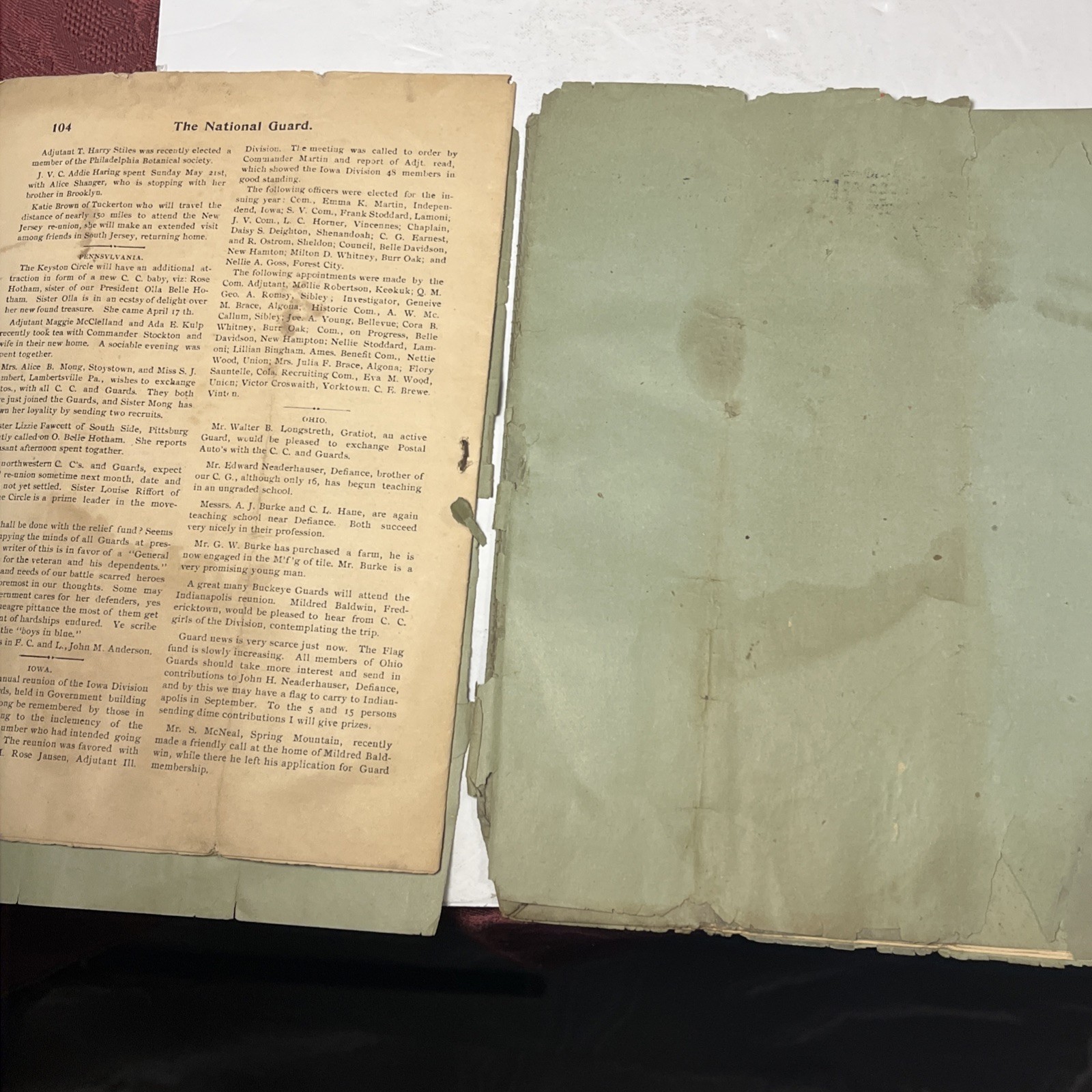 1898 Manual of Guard Duty, United States Army - See Pictures*