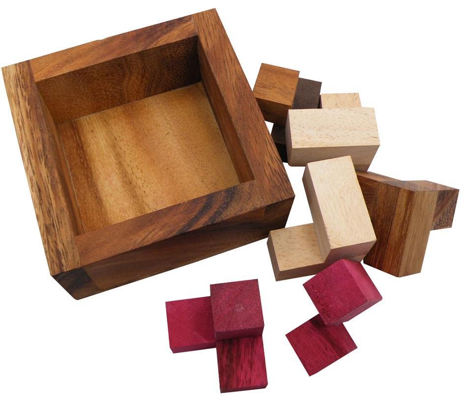 Checkout Packing Problem Wooden Puzzle