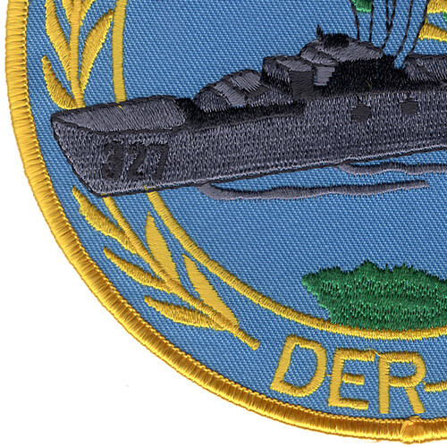 USS Brister DER-327 Destroyer Escort Radar Picket Ship Patch