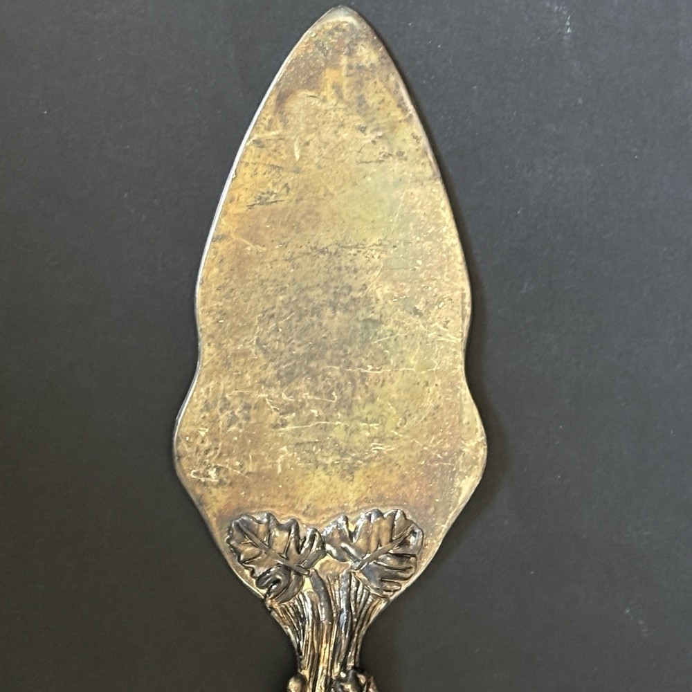 Godinger Silver Art Co Grape Vine Hostess Serving Set 4pc Sticker Patina VTG