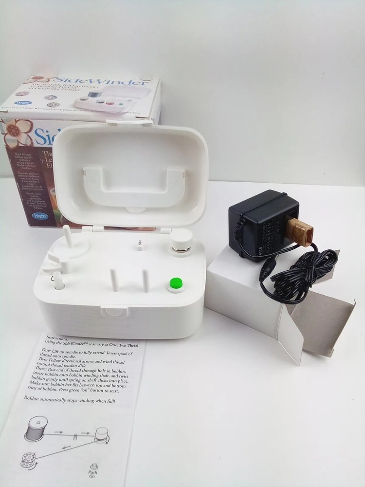 Simplicity Side Winder Portable Sewing Thread Bobbin Winder w/AC Adapter