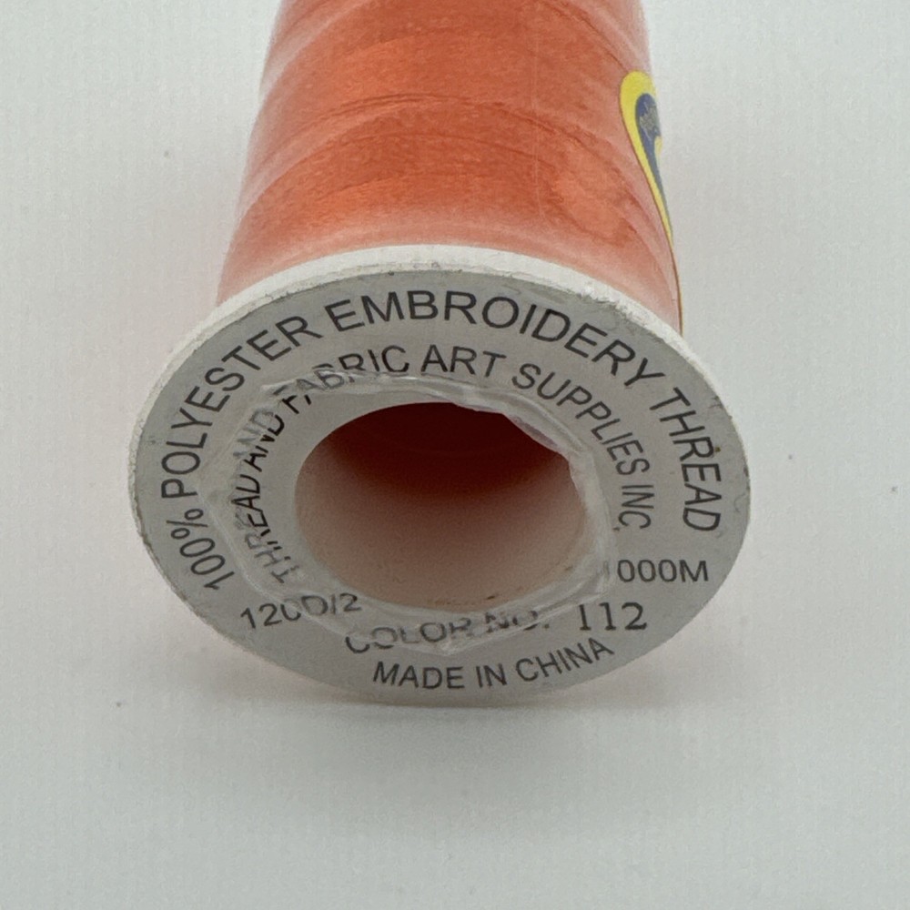 Thread Art Rayon Embroidery Thread 1000M 5 Rolls Assorted
