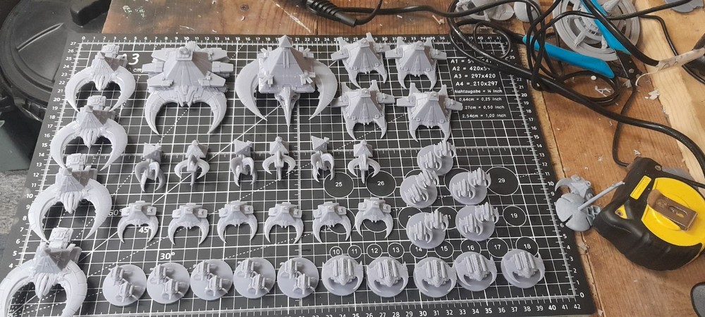 Grimdark  Warfleets Robot legion fleets, OPR,