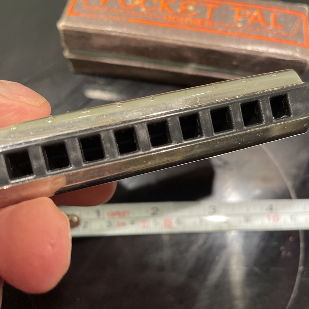 Vintage Horner Pocket Pal Harmonica in Original Box