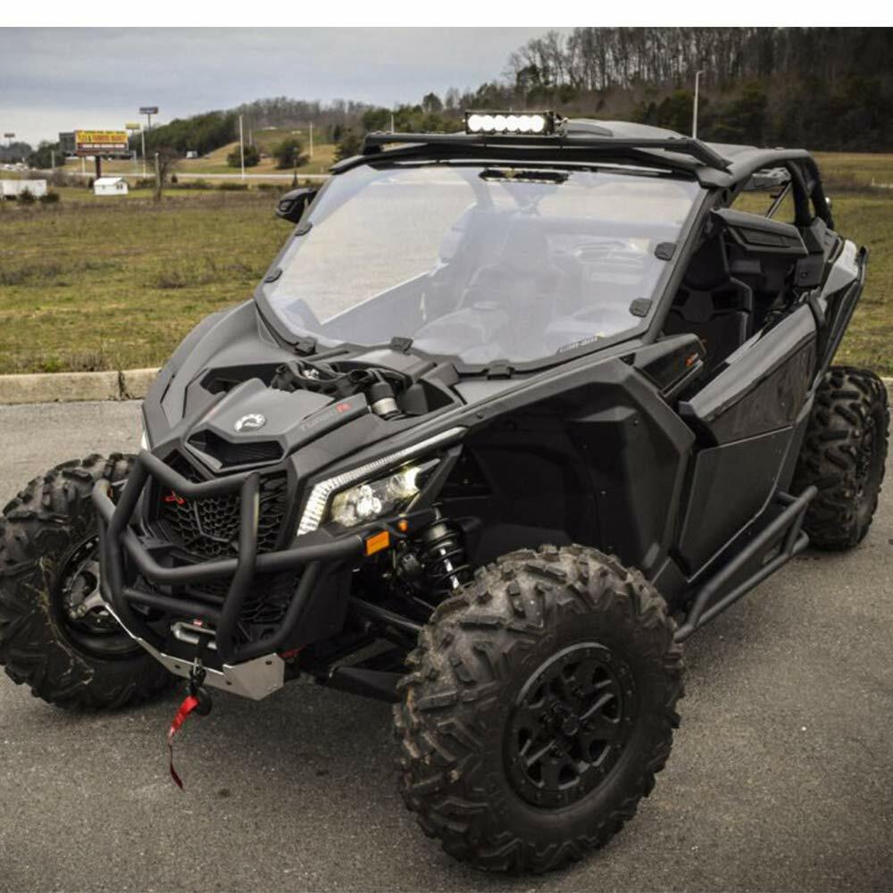 Full Front Windshield Scratch Resistant For Can Am Maverick X3 / Max 2017-2026