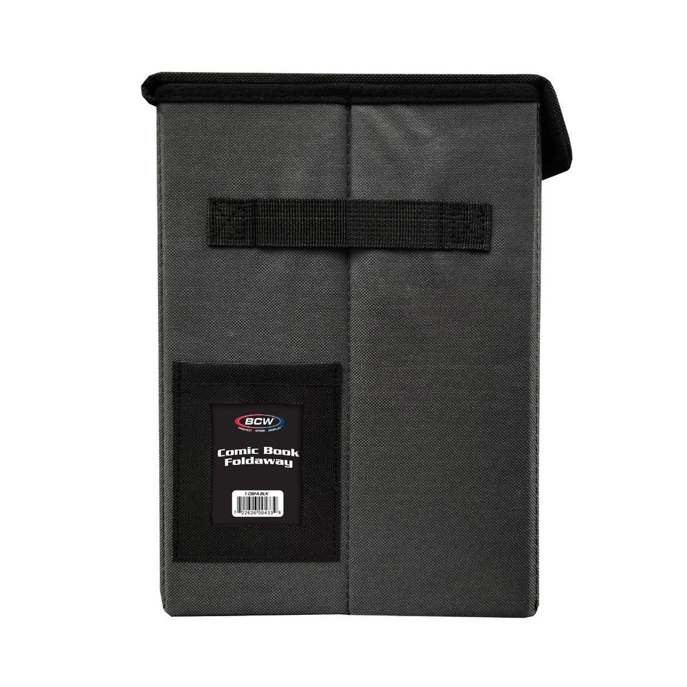 1 BCW Black Comic Book Foldaway Tote