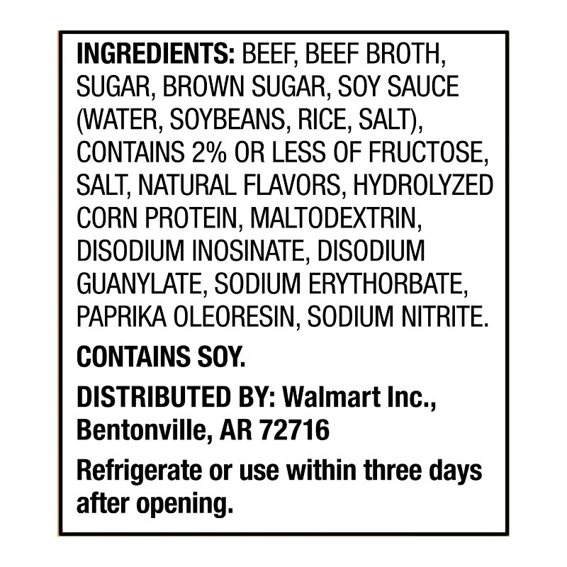 Great Value Teriyaki Beef Jerky Value Pack, 10 oz