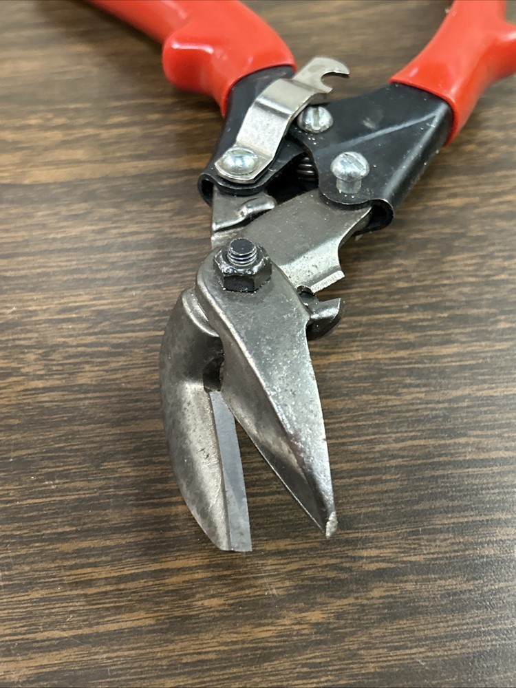 ProSnip Offset Tin Snips Left Cut W/Wire Cutter