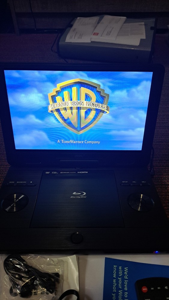 Portable Blu-ray DVD Player