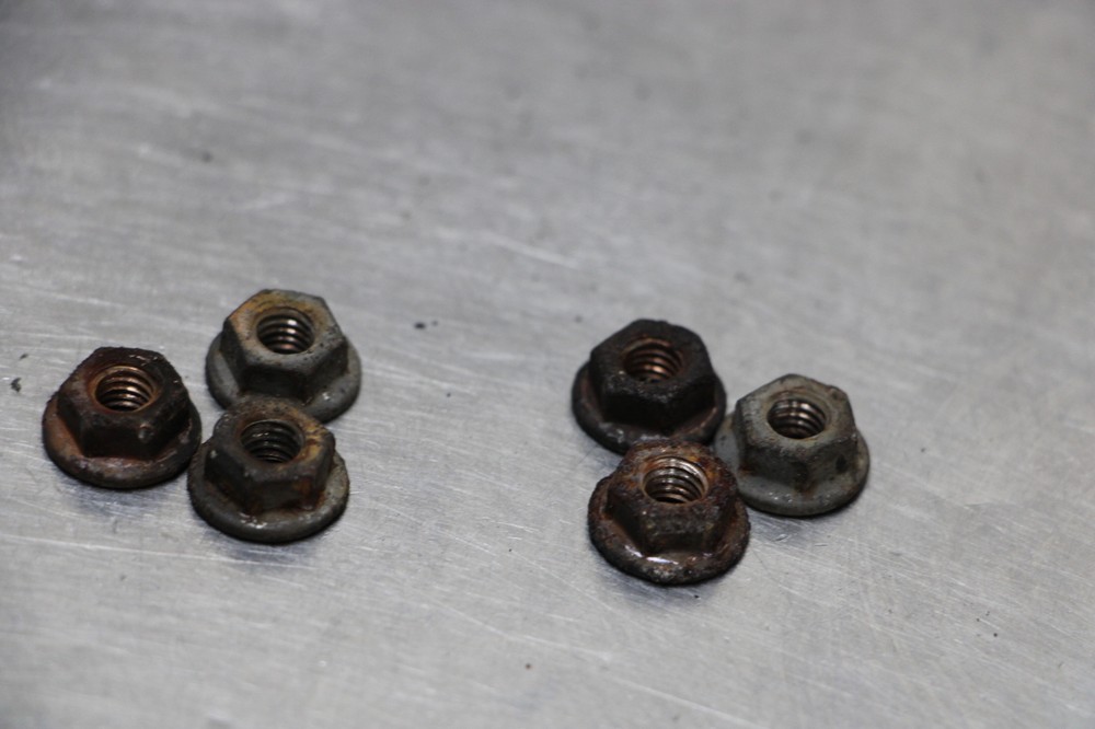 2013 Ducati Hypermotard Exhaust Header Nuts Bolts