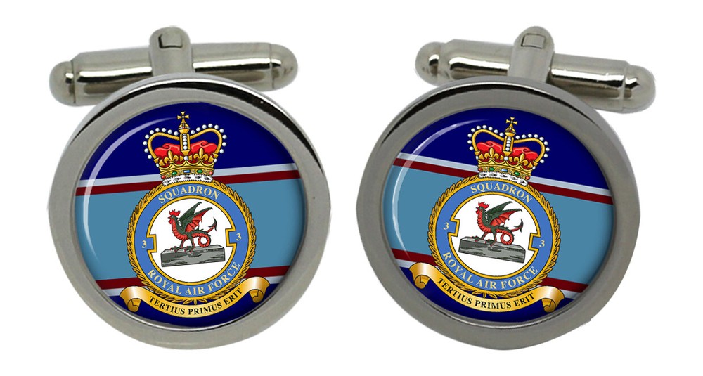 3 Squadron, RAF Cufflinks in Box