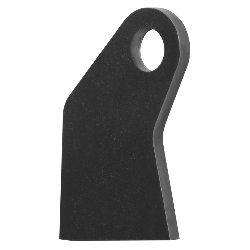 Weld On Tabs 10 Pack with 1/2" Hole, Flat Angled Shock Tabs, 3/16" Thick