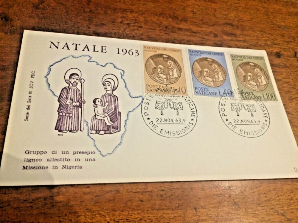 VATICAN - CHRISTMAS 1963 - THREE VALUES