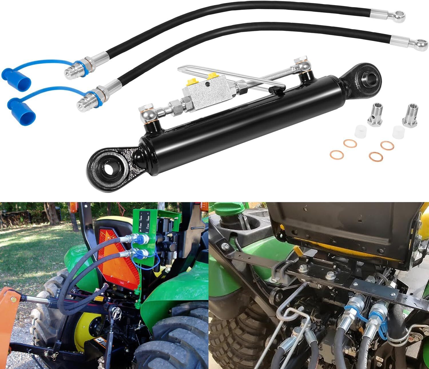 Hydraulic Top Link Cat. 1-1 with Locking Block 18 1/8 - 26 3/8 SPH320032