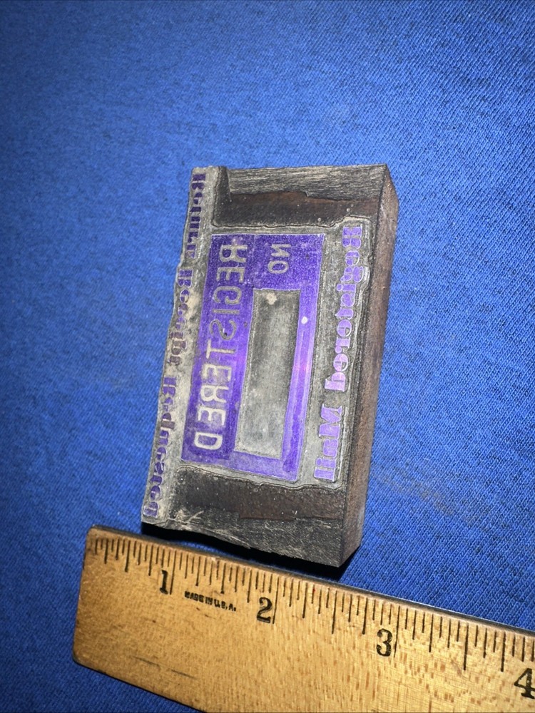 Printing Block ( Registered Mail ) Return Receipt Requested ￼