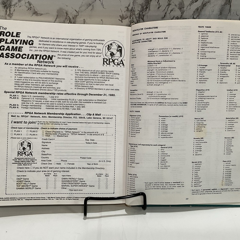 Official Advanced Dungeons & Dragons Dungeon Masters Guide