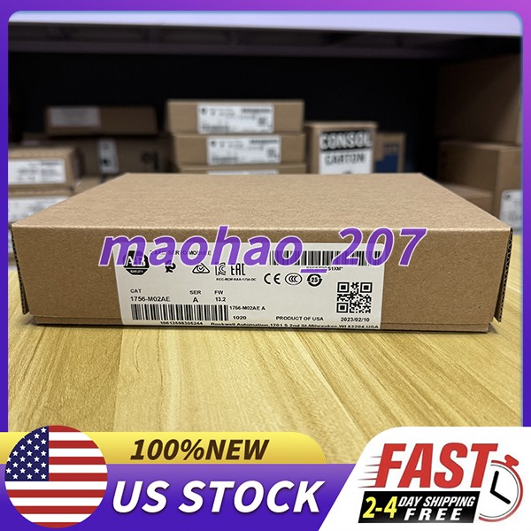 New Allen Bradley 1756-M02AE ControlLogix 2-Axis Encoder Fast Ship