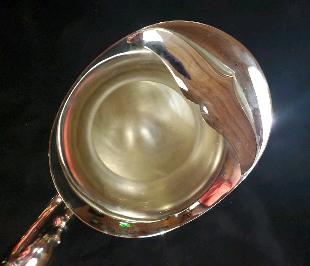 Vintage Silver Plate Ornate Water Pitcher