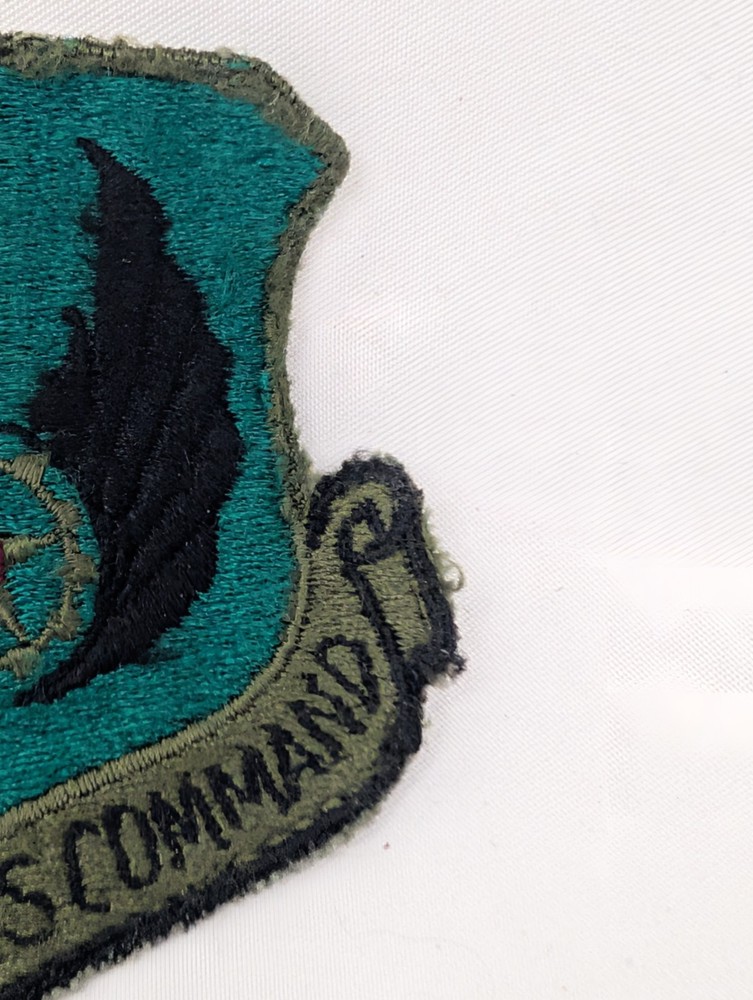 US Air Force USAF AF Material Command Subdued Sew On Patch Utility Uniform