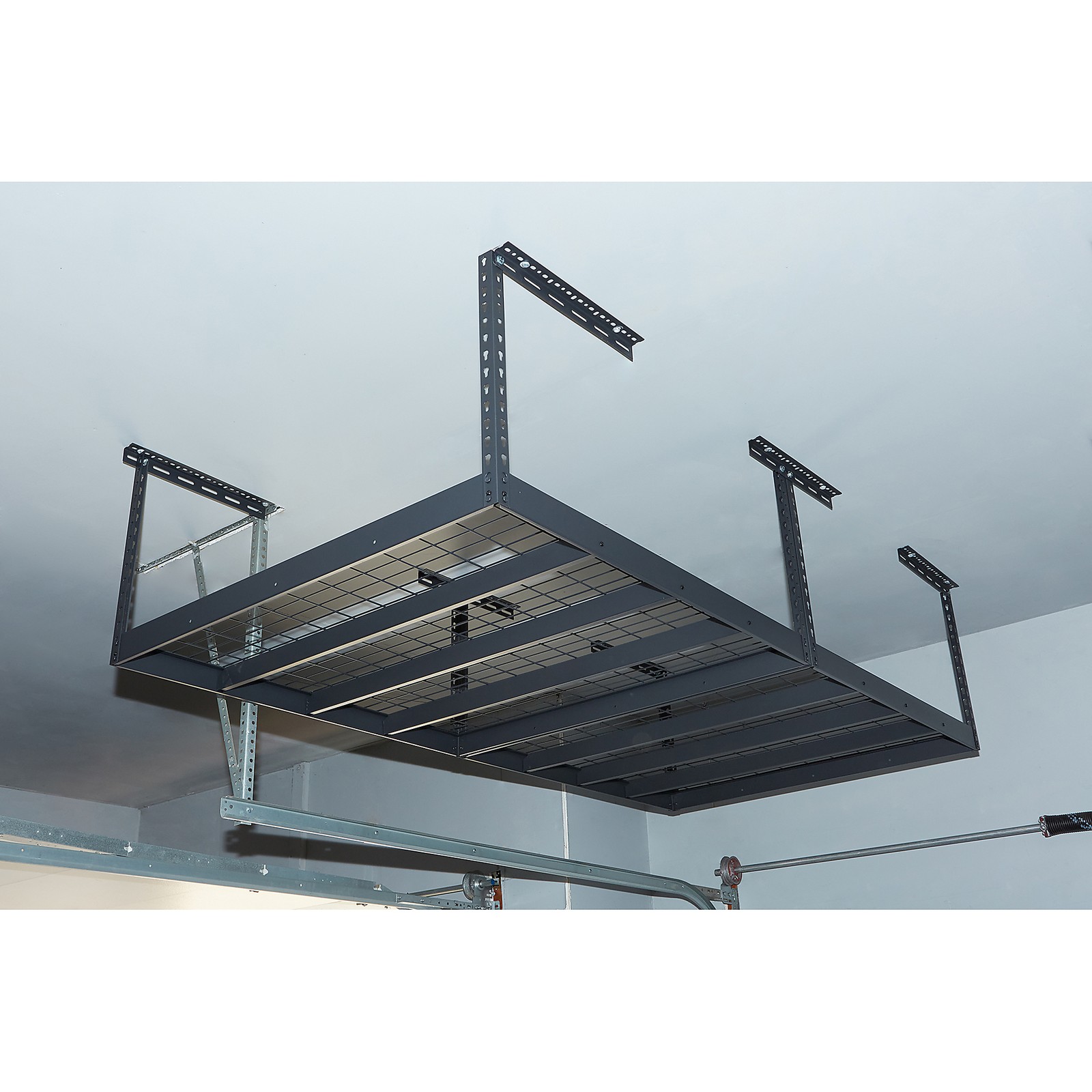 Klutch Overhead Garage Storage Rack, 48in. x 96in.