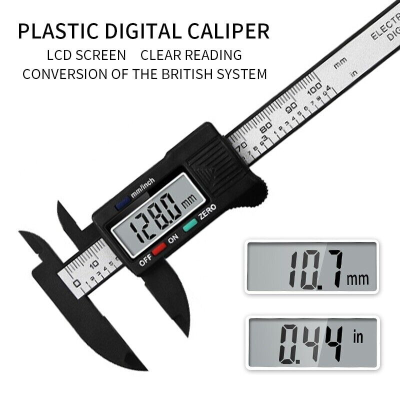 Electronic Digital Caliper Dial Vernier Caliper Gauge Micrometer Measuring Tool