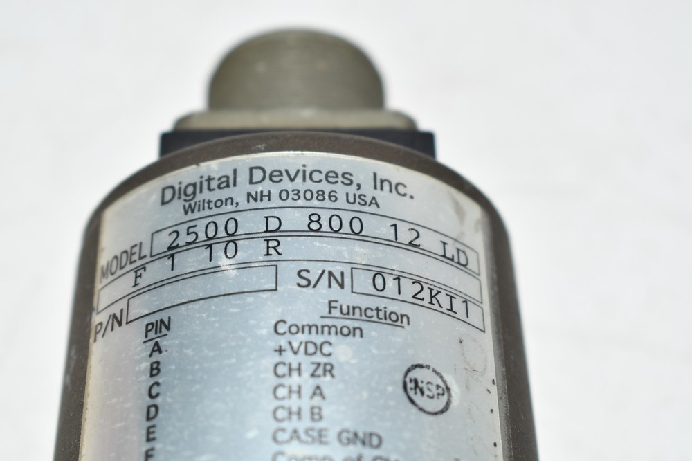DIGITAL DEVICES 2500D80012LD F110R Encoder