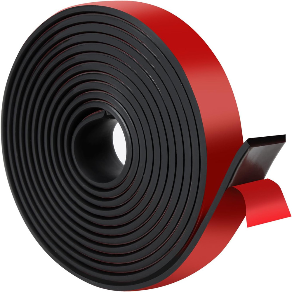 Adhesive Rubber Strips with Adhesive Backing Self Stick Neoprene Solid Rubber Sh
