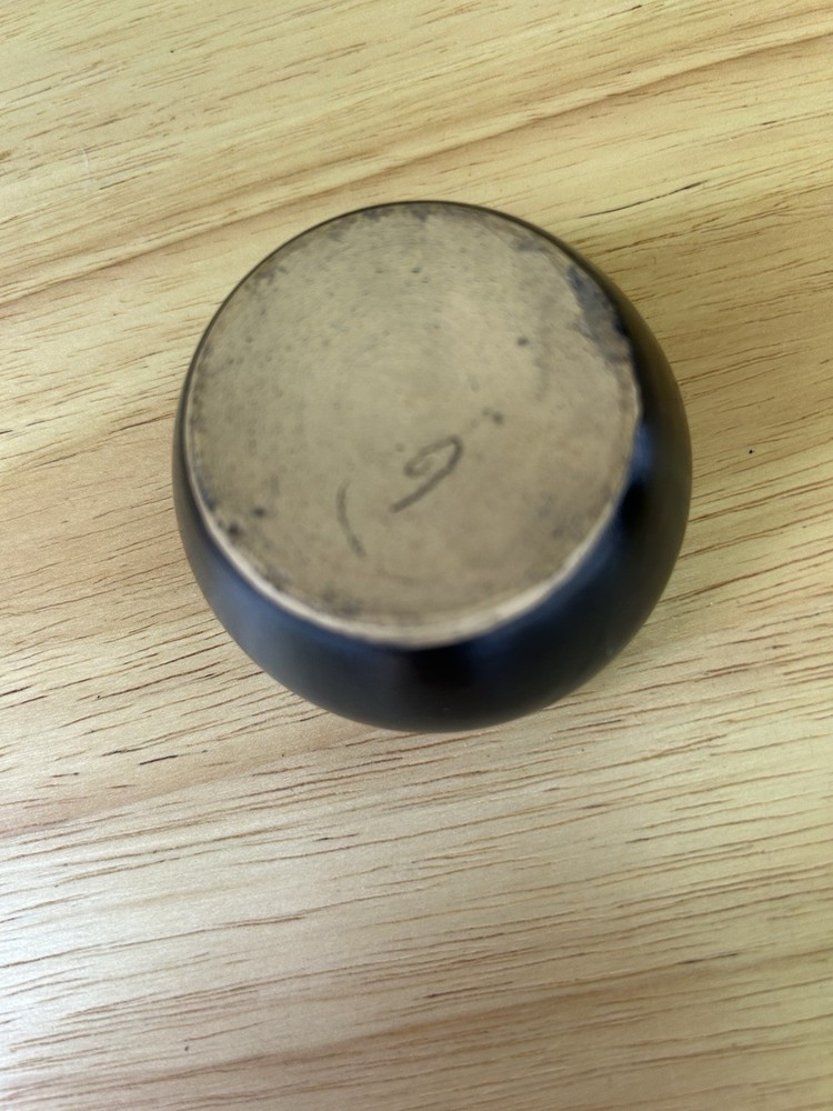 Vintage Black stoneware Pot
