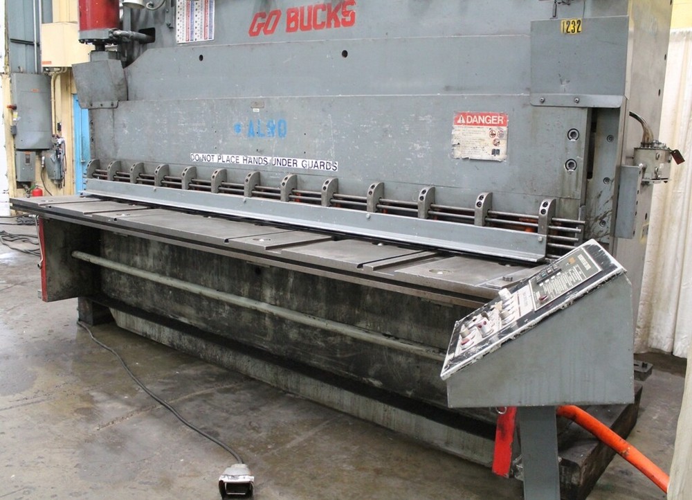 12' X 1/2" CINCINNATI HYDRAULIC POWER SQUARING SHEAR: YODER #62406