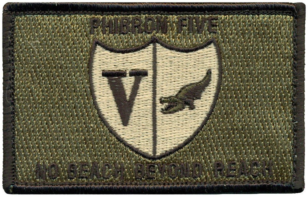 USN AMPHIBIOUS SQUADRON 5 (COMPHIBRON-5) PATCH