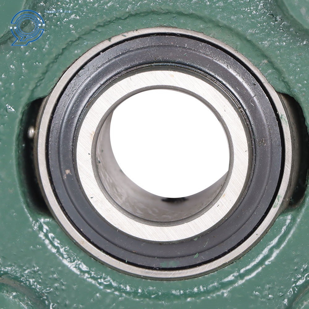 2 Pack UCF205-16 1" Bore Solid Base Pillow Block Flange Mounted Bearing 4 Bolt