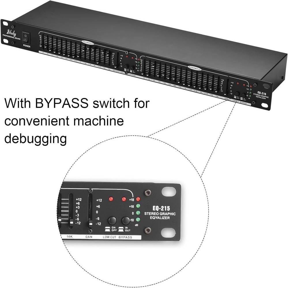 High-Quality 15-Band Stereo Graphic Equalizer =