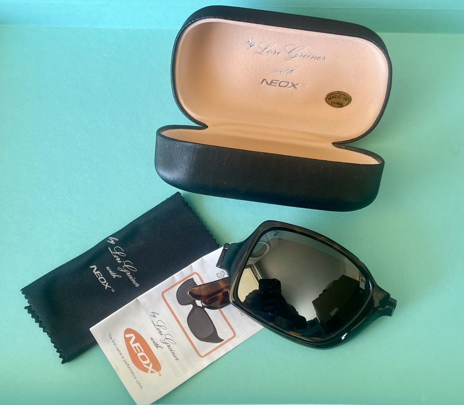 Callaway Eyewear Lori Greiner NEOX Ladies Sunglasses NX14 60243 Tortoise Unworn!