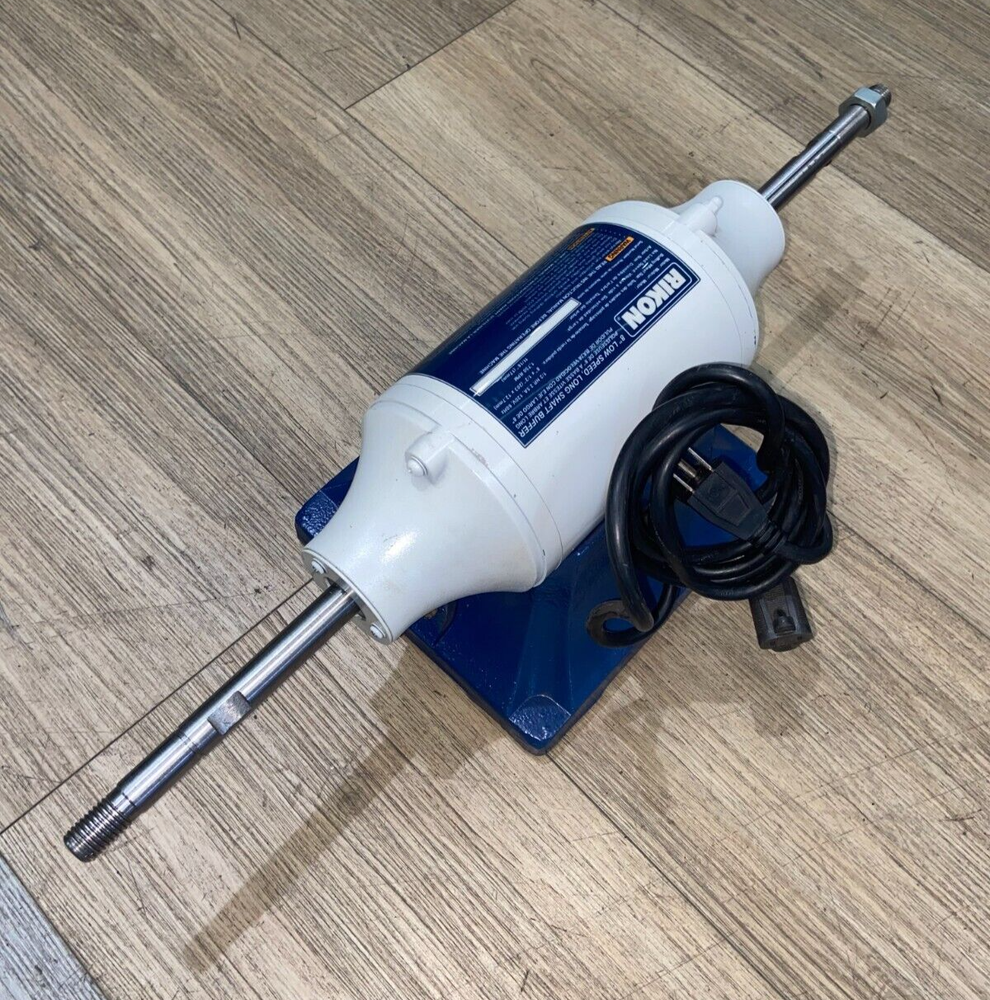 Rikon Power Tools Model 81-608 8" Low Speed, Long Shaft Buffer 1/2 HP Motor