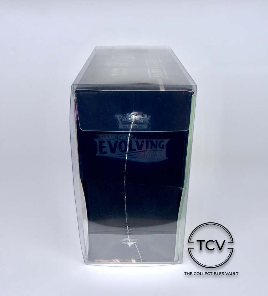 Pokemon Elite Trainer Box ETB Protector Display Case 1-Pack (0.6mm Thick)